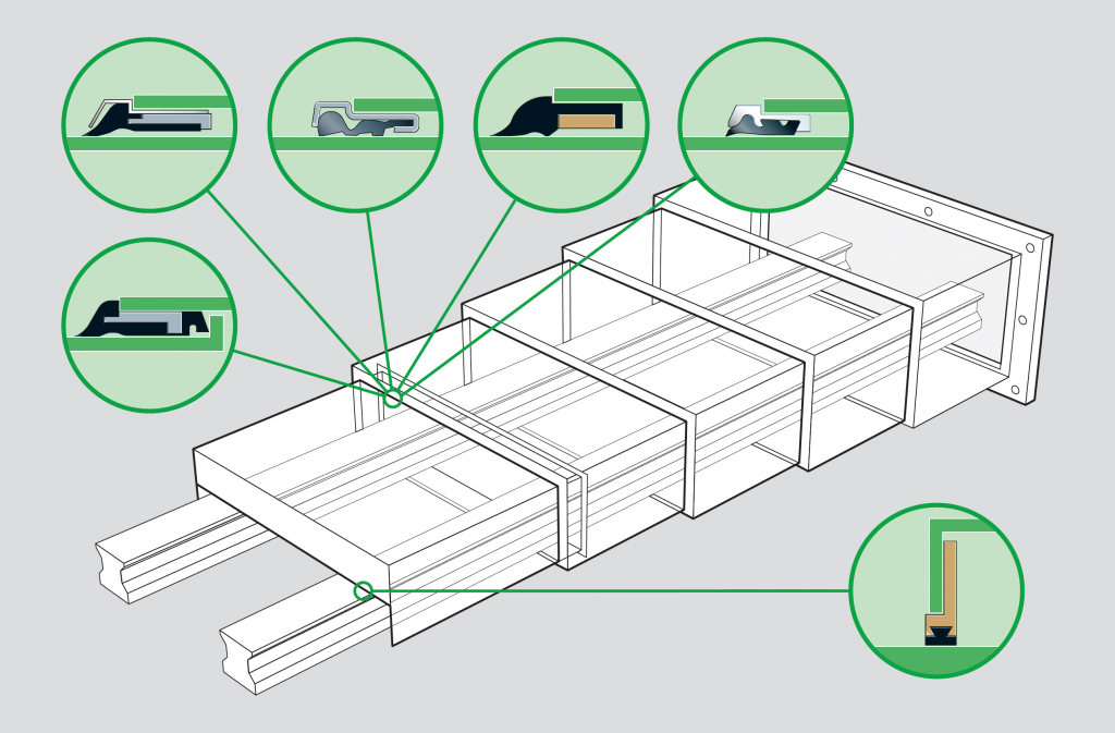 Machine Way Wiper Diagram